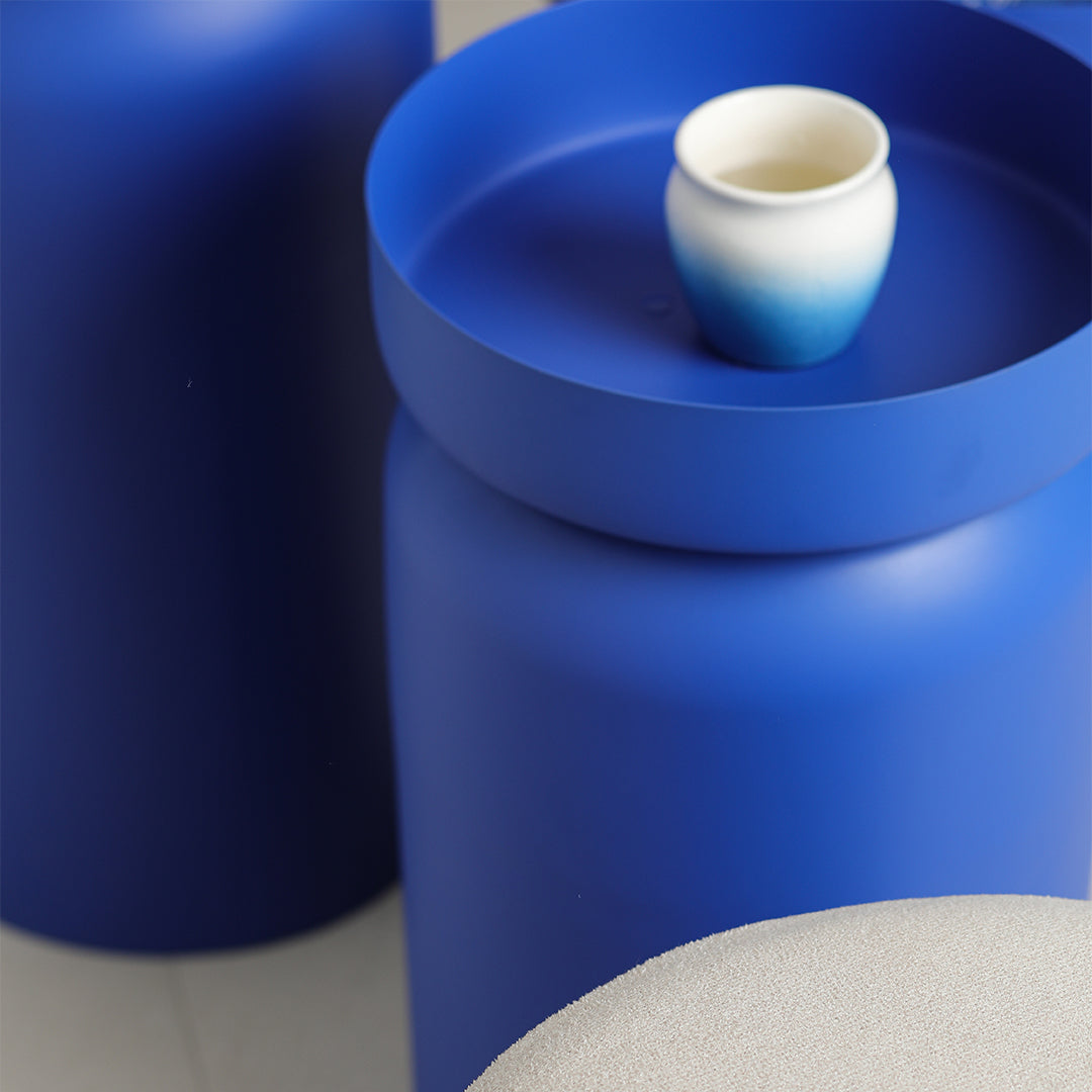 The New York Table Set of 3 Lista Blue