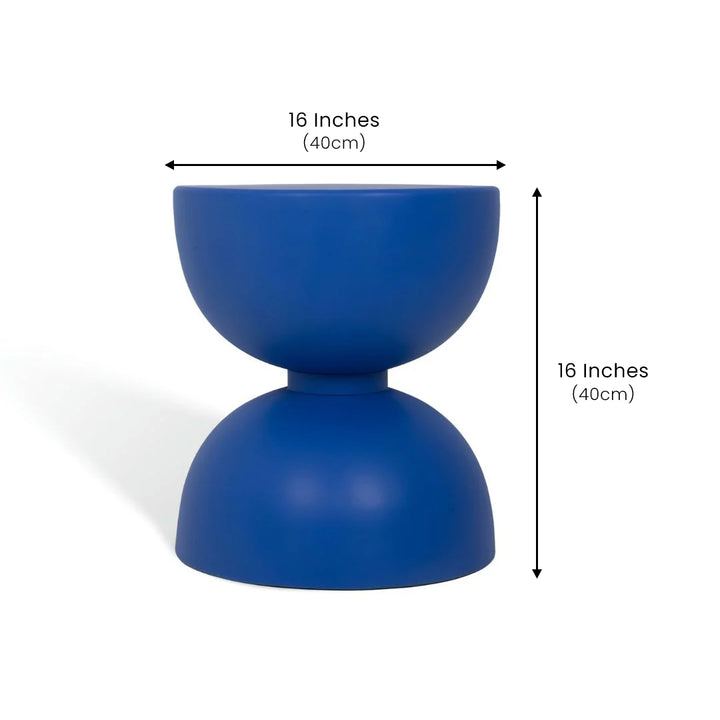 Tuscan Side Table Lista Blue