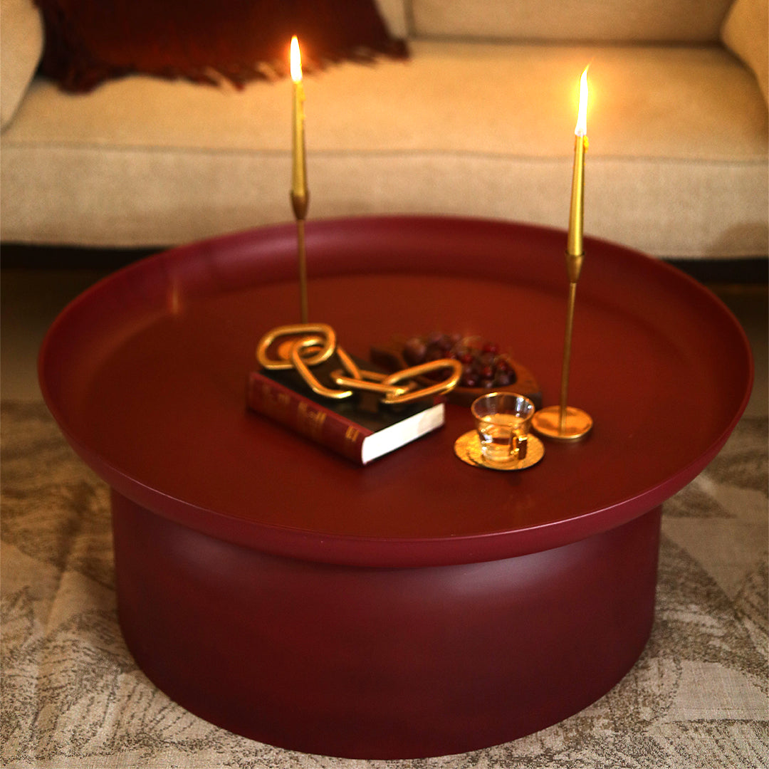 Mammoth Coffee Table Maroon Large