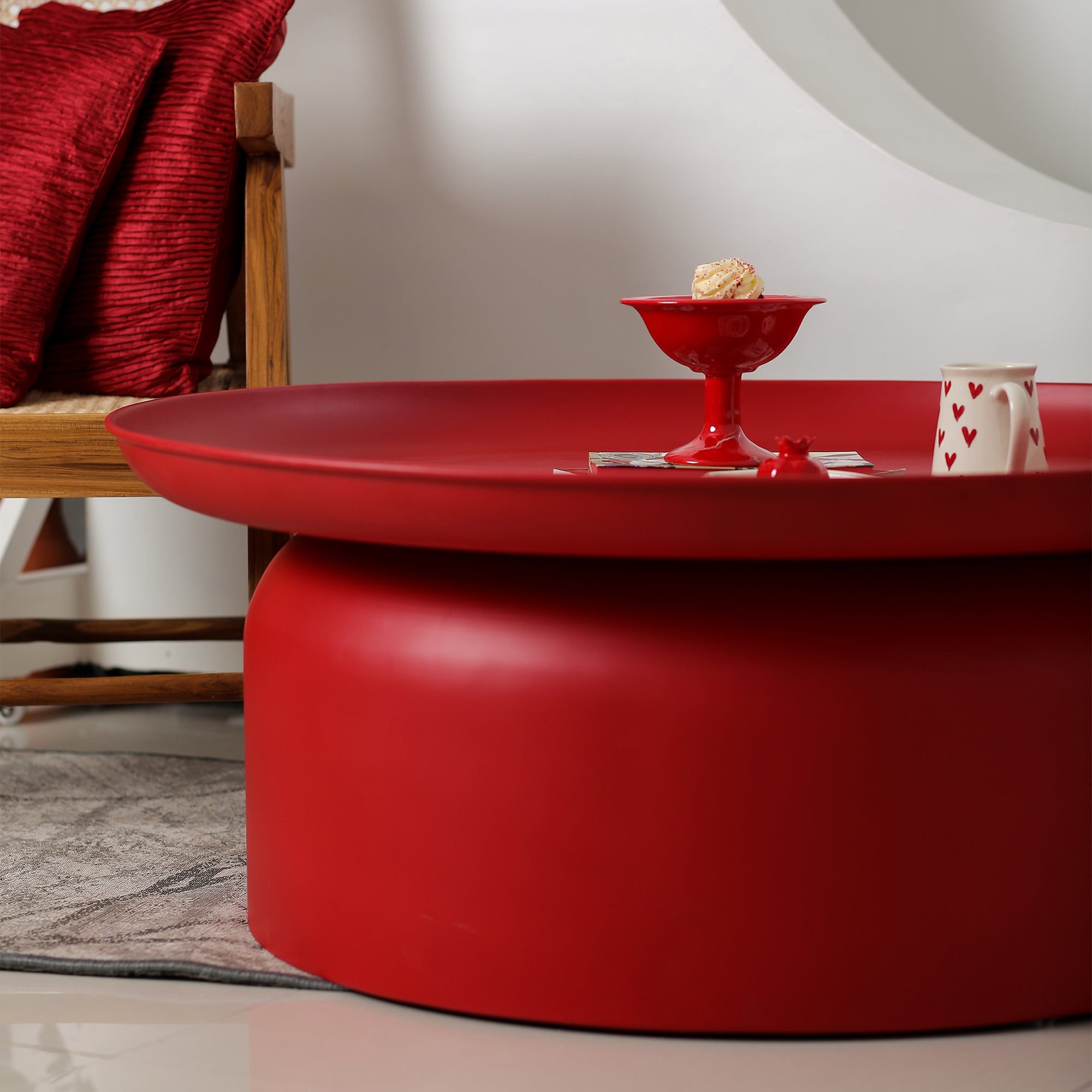 Mammoth Coffee Table Red Large