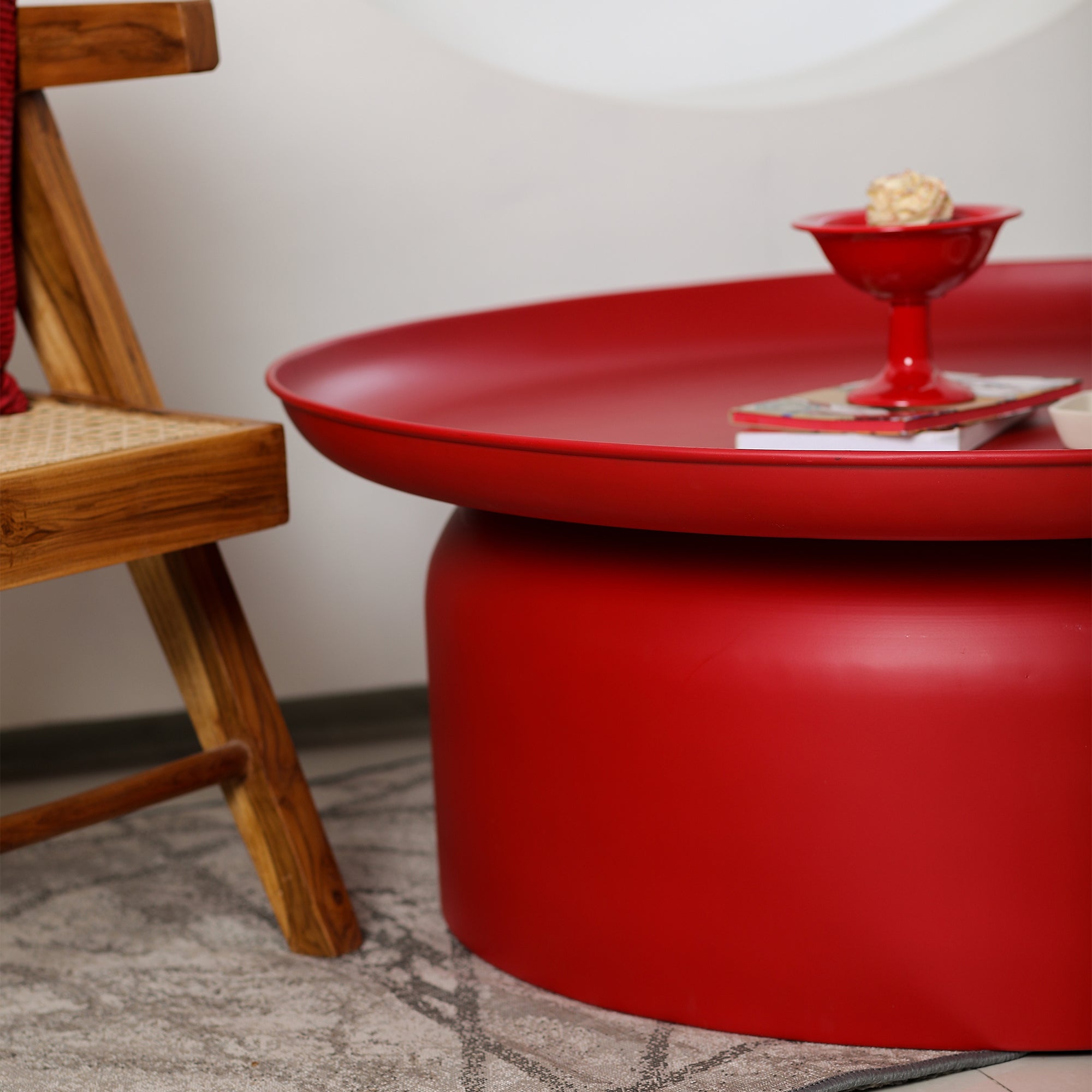 Mammoth Coffee Table Red Large