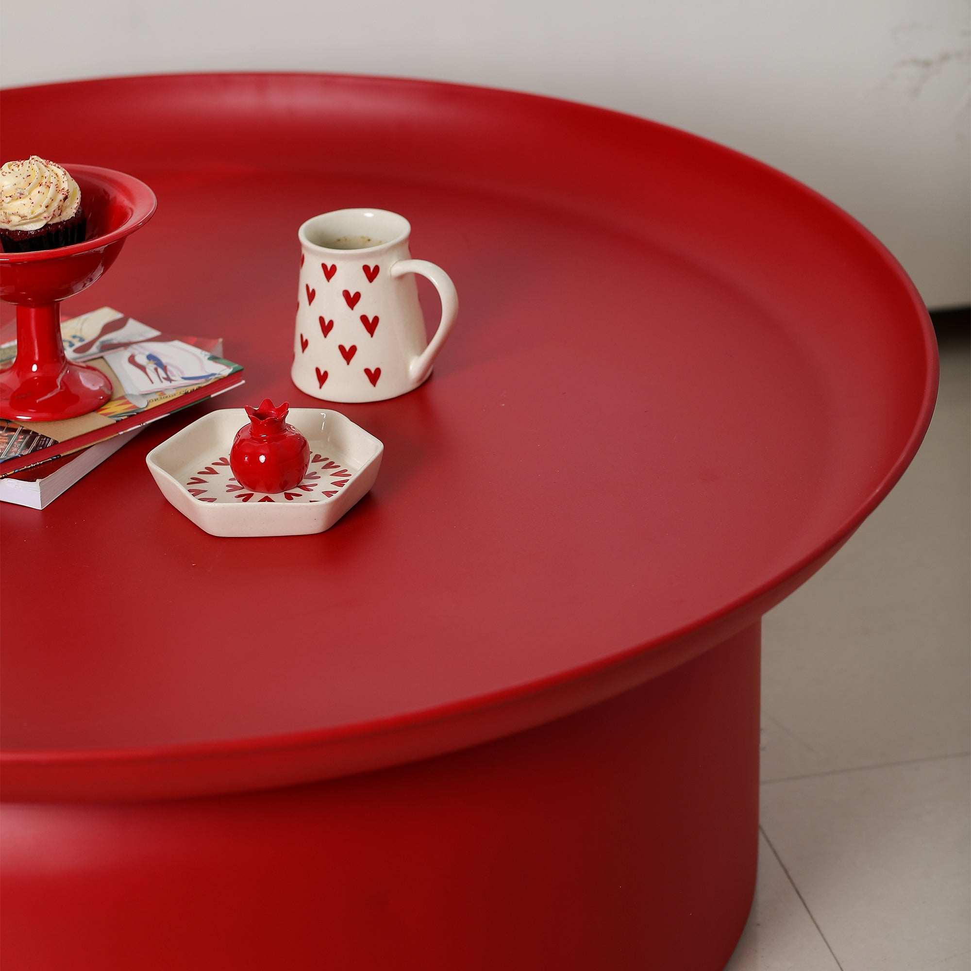 Mammoth Coffee Table Red Large